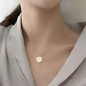 3 for $20 Tara Circle Round Minimalist Necklace